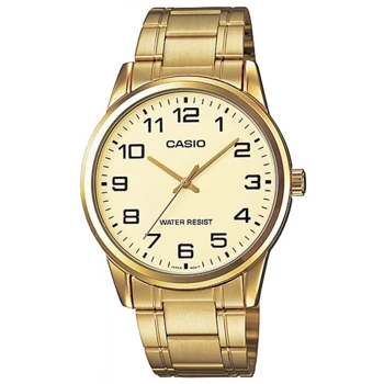 Reloj Casio MTP-v001g-9b en color Dorado