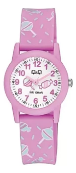 Reloj Q&Q niña Rosa v22a003vy en color Rosa