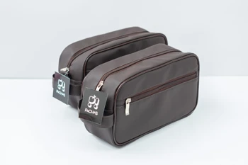 Neceser p/ Caballeros en color Marron Cuero