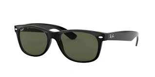 RB 2132 901/58 New Wayfarer 58/18 en color Negro